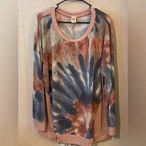 Sew in Love Tye Dye Pullover , size 2x